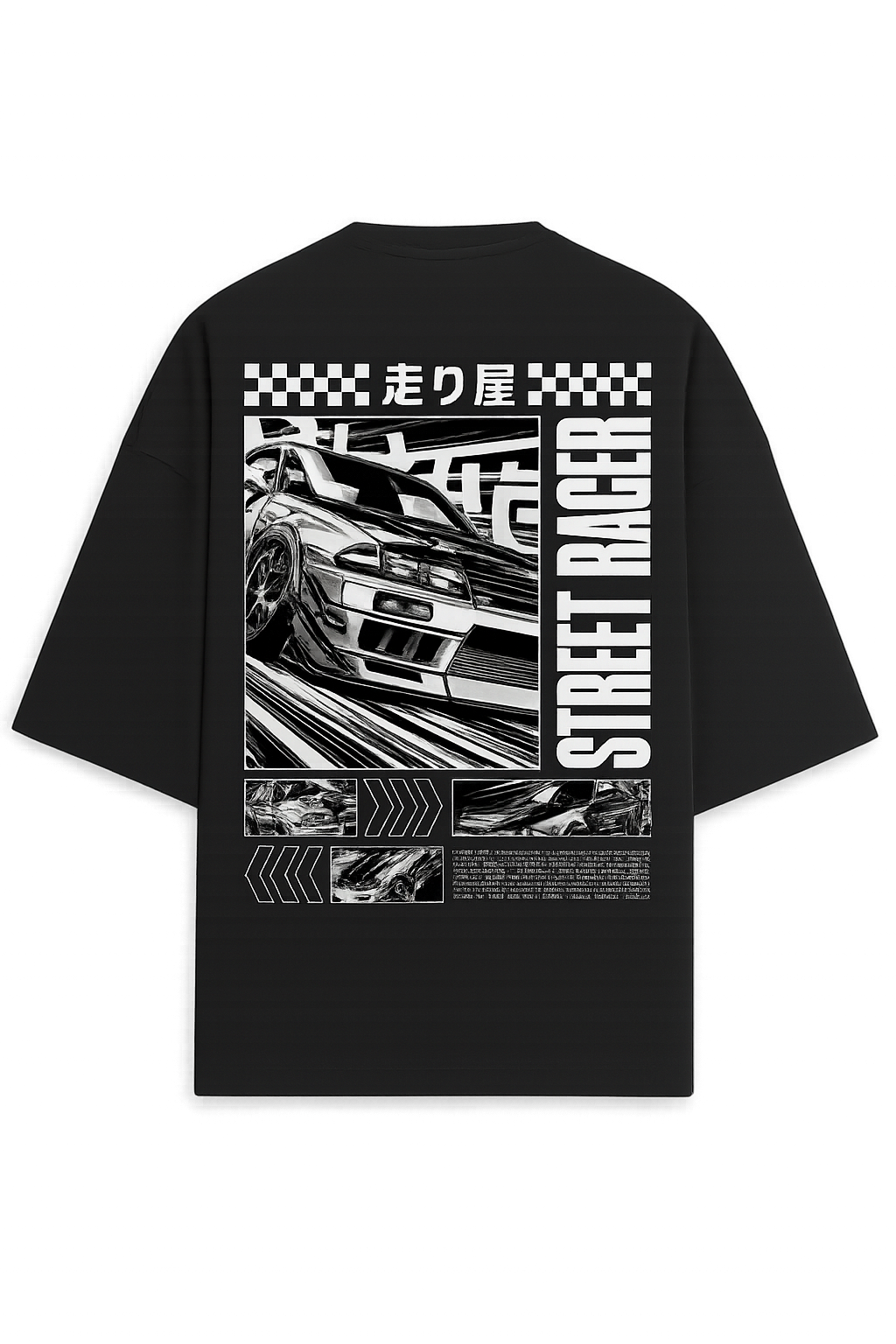 Street Racer Oversized Premium T-Shirt