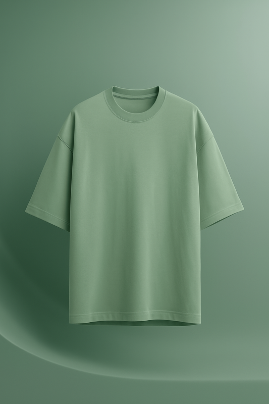 Unisex Green Jade Oversized Premium T-Shirt