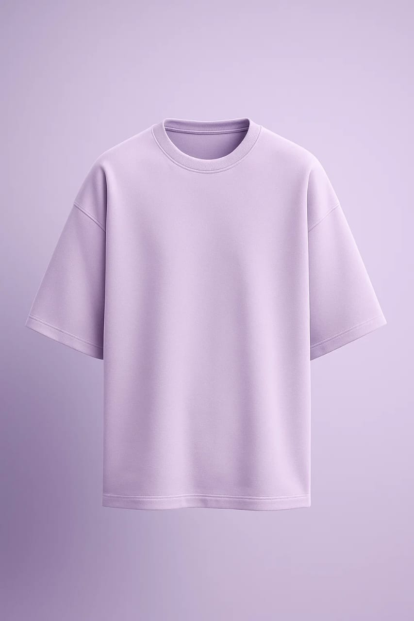 Unisex Lavender  Oversized Premium T-Shirt