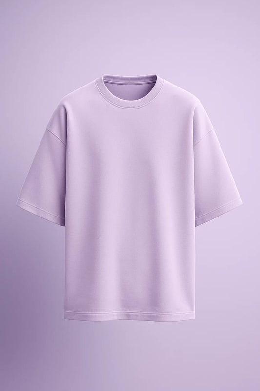 Unisex Lavender  Oversized Premium T-Shirt