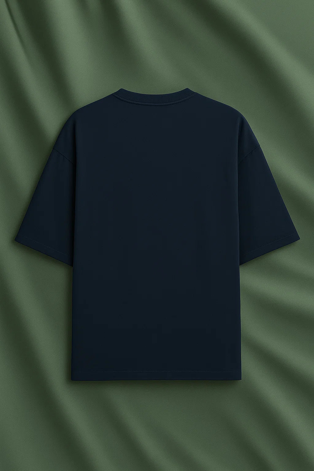 Unisex Navy Blue Oversized Premium T-Shirt